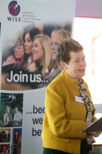 Helen Wolaston at WISE STEMWales event