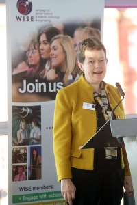 Helen Wollaston at WISE STEMWales event